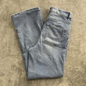 OAT New York Jeans Women 6/28 Blue High-Rise Straight Leg Stretch Denim P0166